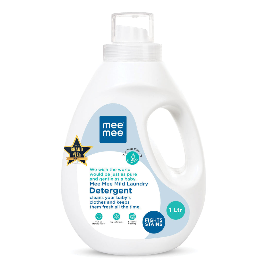 Mee Mee Milk-Safe Wide Neck Feeding Bottle with Anti-Colic Teat | BPA-Free PP Plastic | 250ml